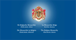 Desktop Screenshot of monarchie.be