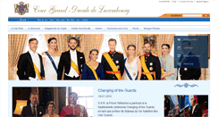 Desktop Screenshot of monarchie.lu